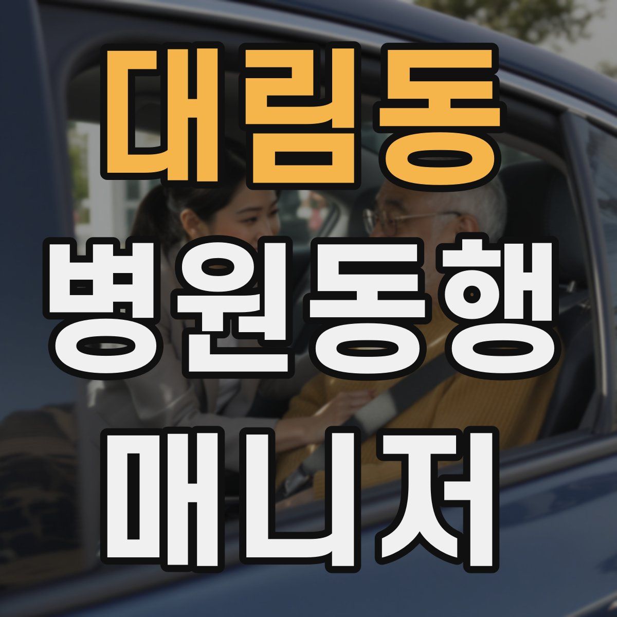 대림동 병원동행매니저 자격증