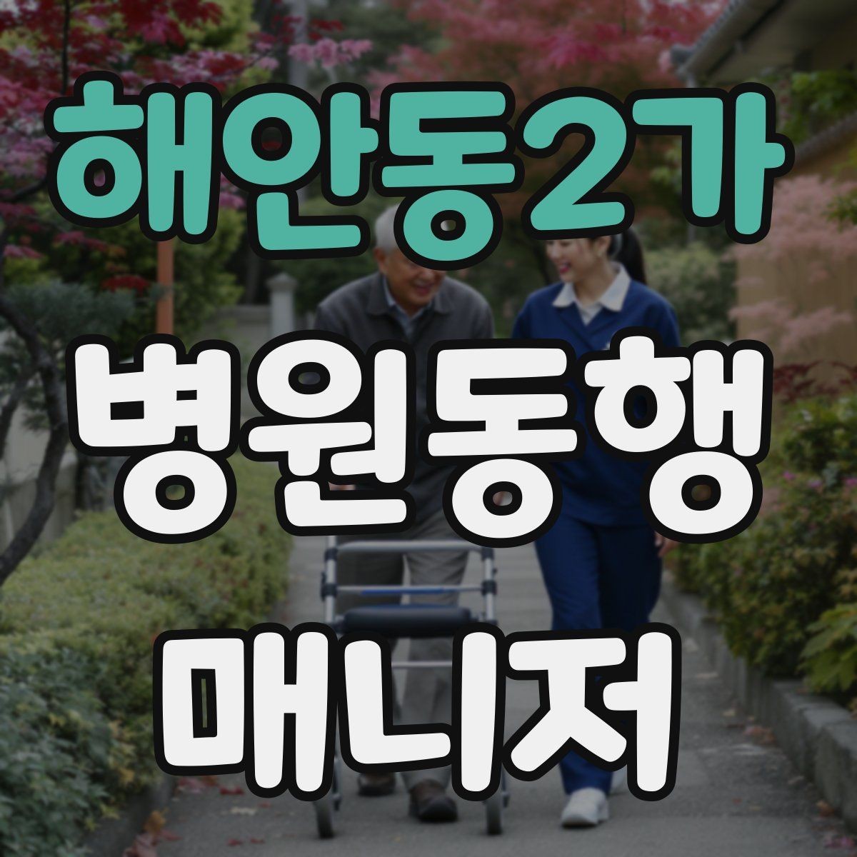 해안동2가 병원동행매니저 자격증 자격 취득을 고민하는 분께 현실 조언