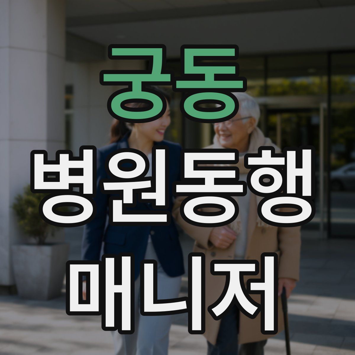 궁동 병원동행매니저 자격증