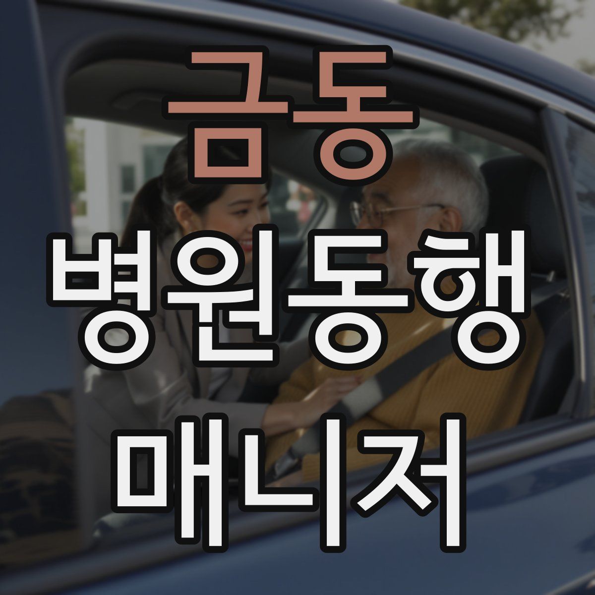 금동 병원동행매니저 자격증