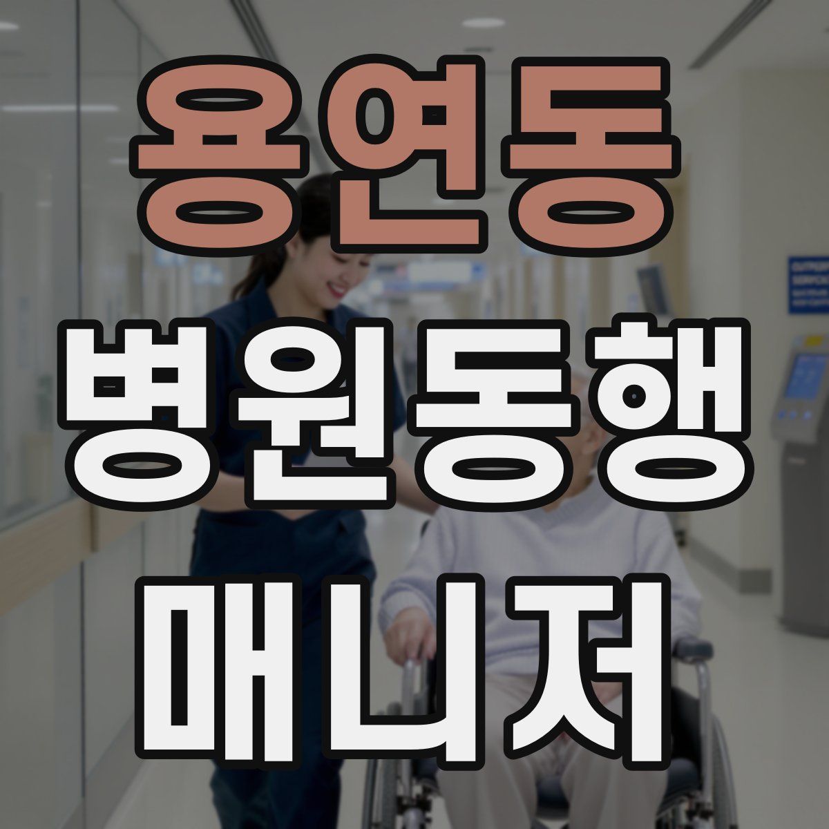 용연동 병원동행매니저 자격증