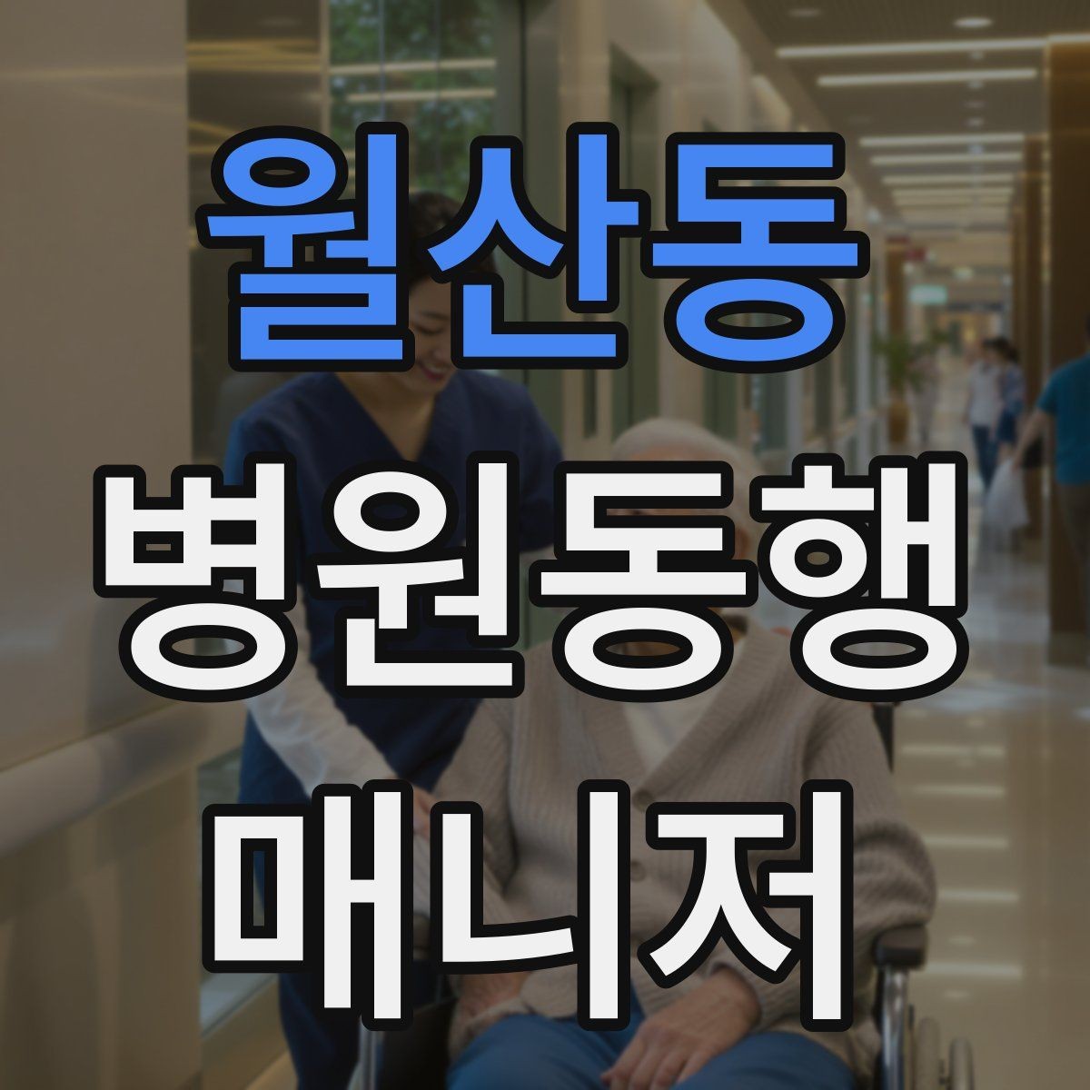 월산동 병원동행매니저 자격증 재활·물리치료 동행에서 중요한 포인트