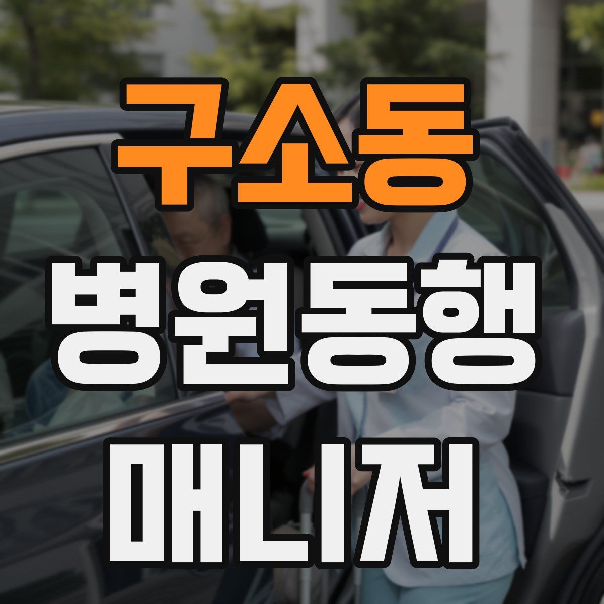 구소동 병원동행매니저 자격증