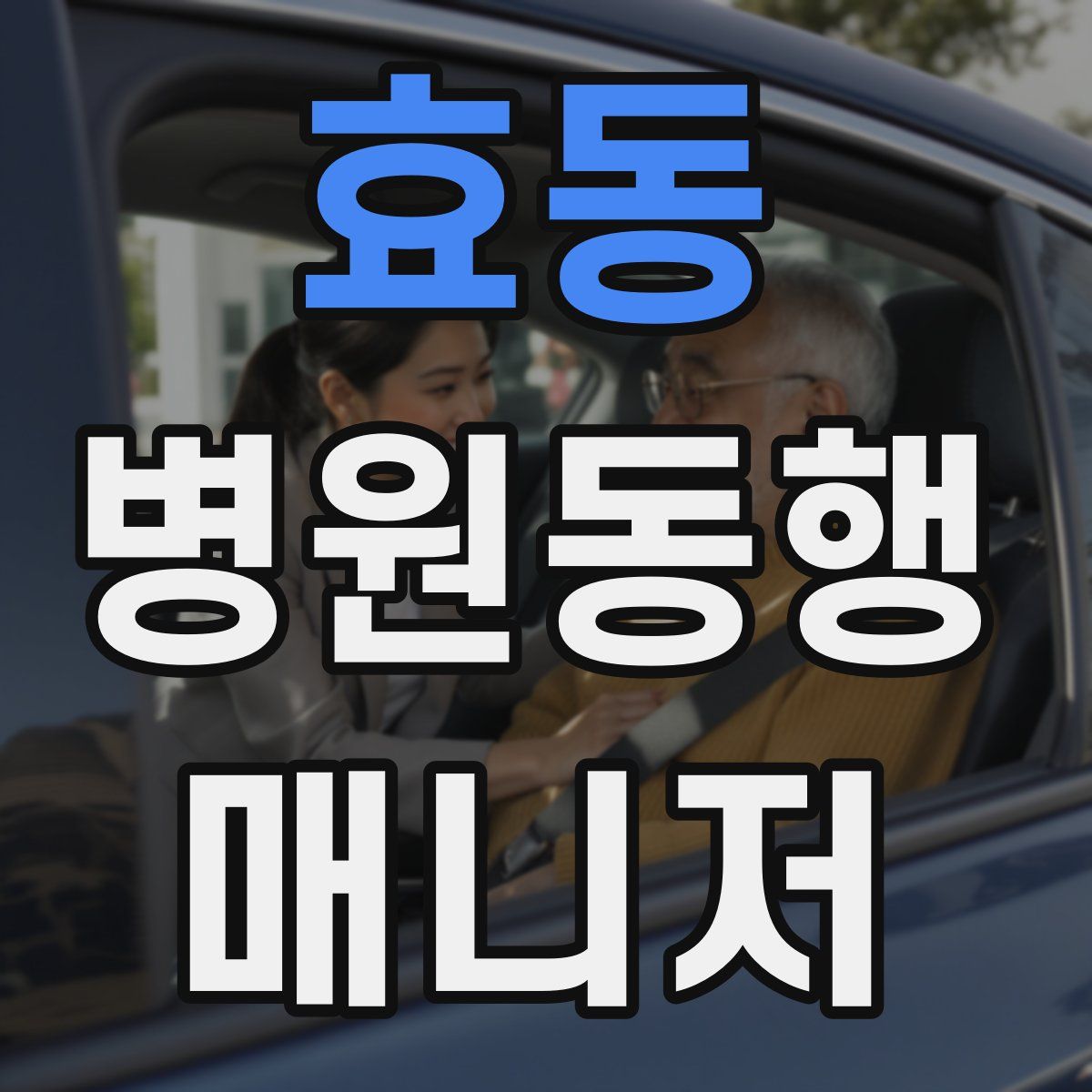효동 병원동행매니저 자격증