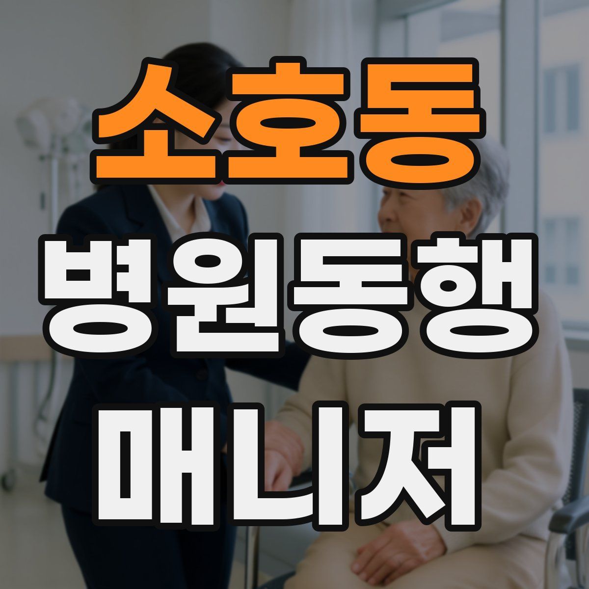 소호동 병원동행매니저 자격증