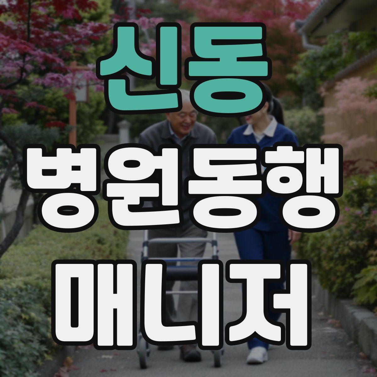 신동 병원동행매니저 자격증