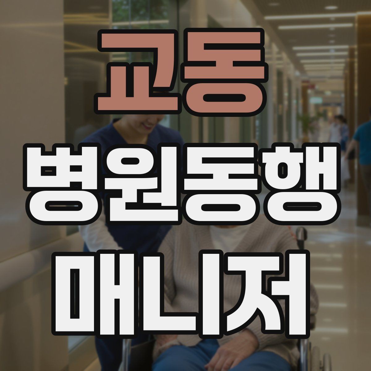 교동 병원동행매니저 자격증 동행 범위 합의가 중요한 이유