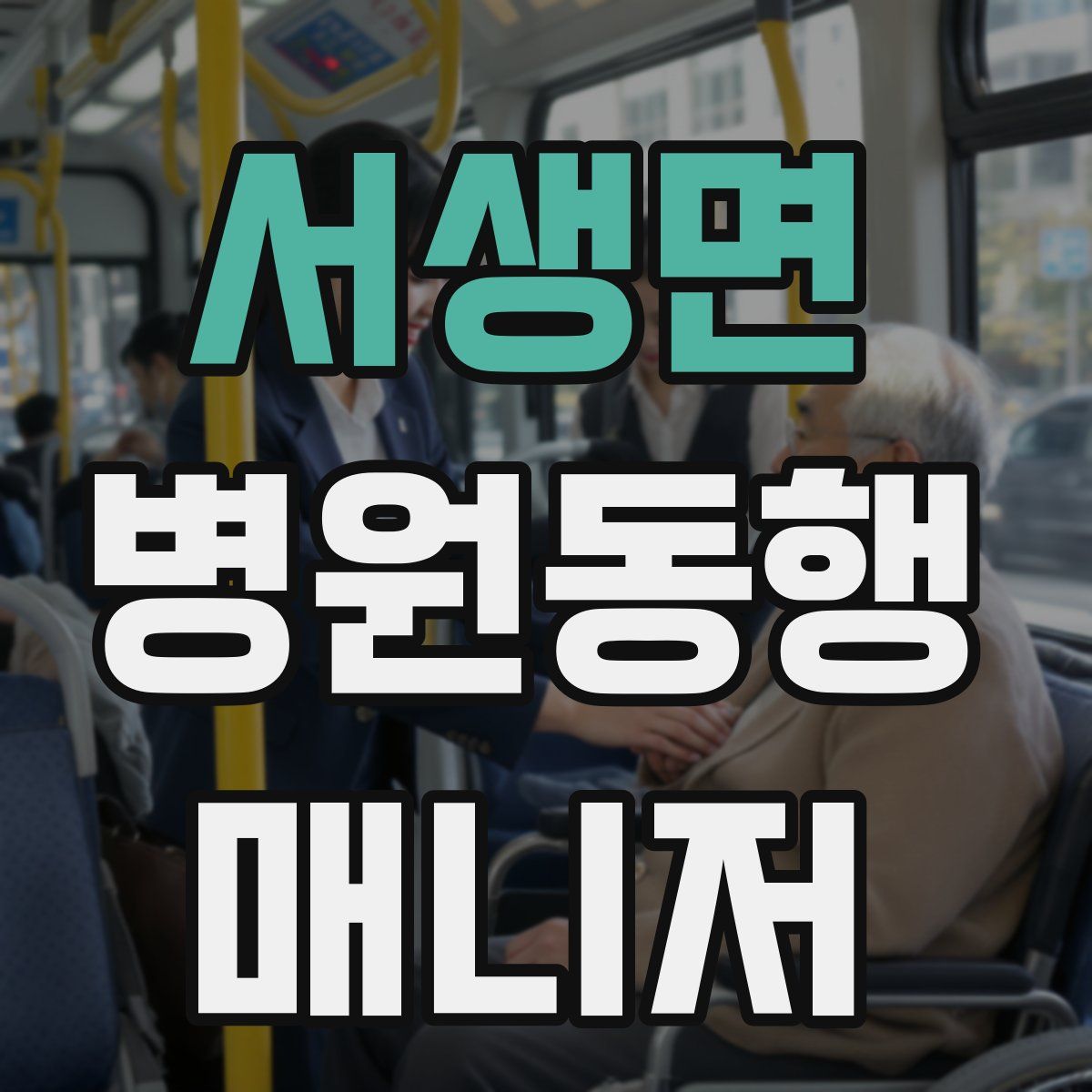 서생면 병원동행매니저 자격증