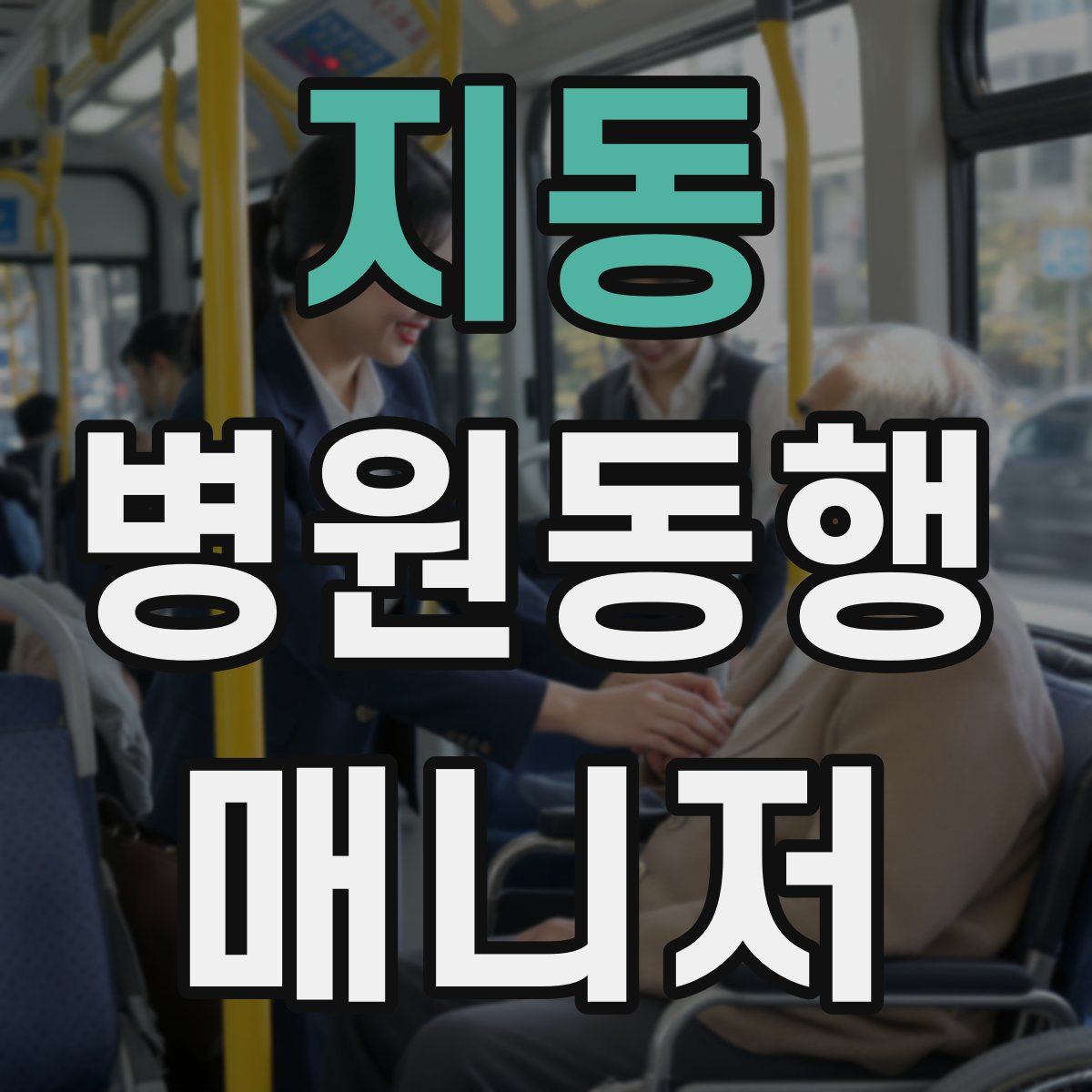 지동 병원동행매니저 자격증