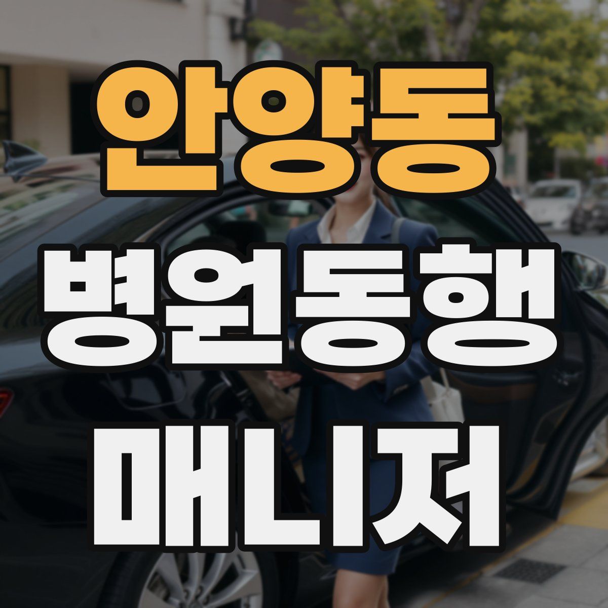 안양동 병원동행매니저 자격증