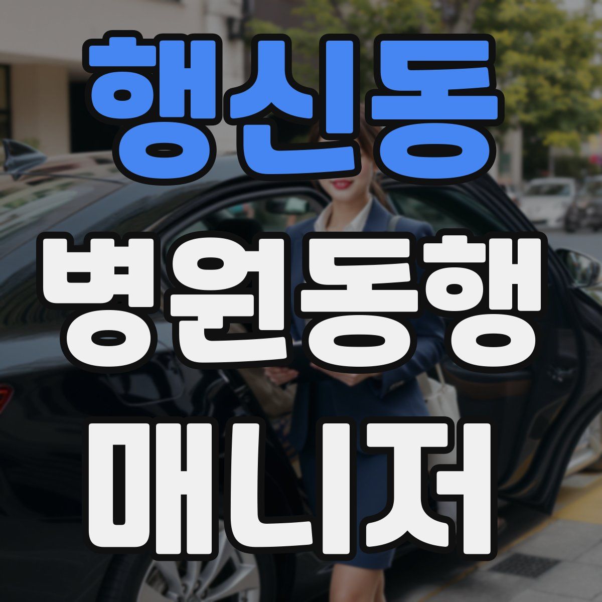 행신동 병원동행매니저 자격증