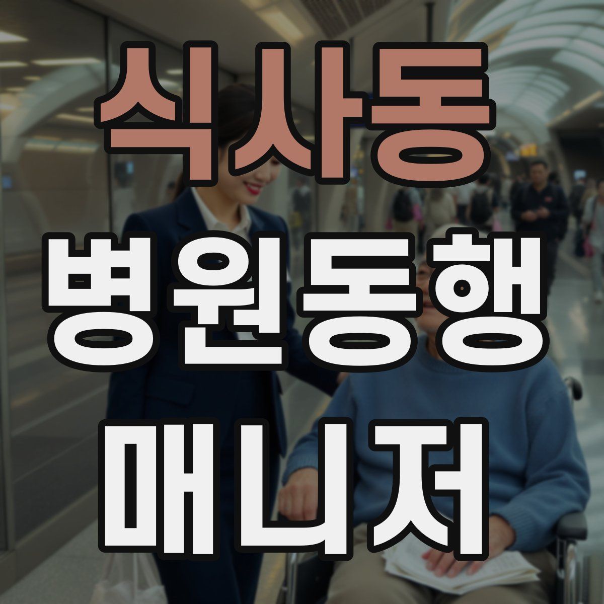 식사동 병원동행매니저 자격증