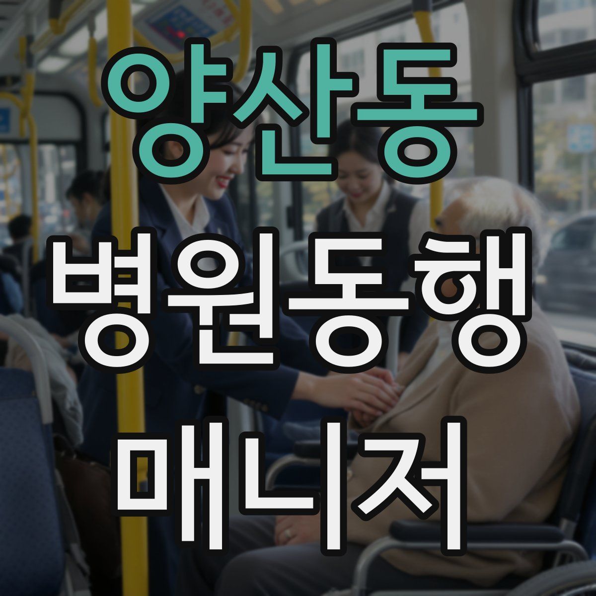 양산동 병원동행매니저 자격증