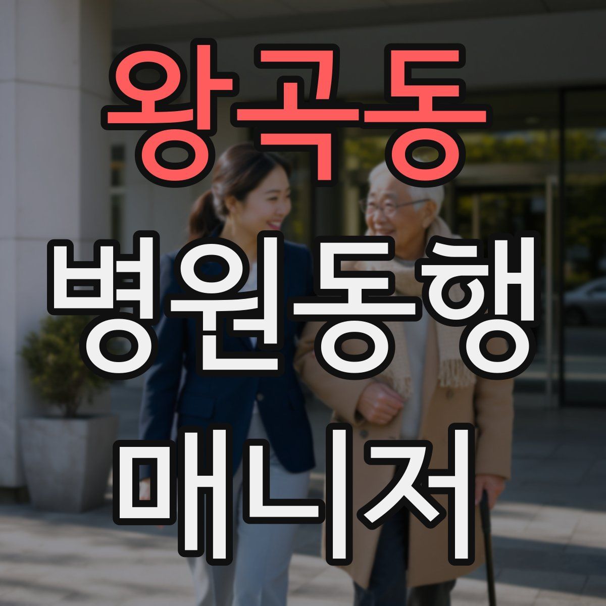 왕곡동 병원동행매니저 자격증