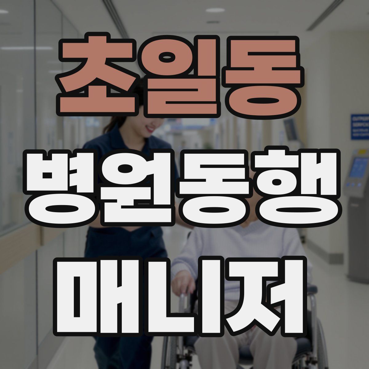 초일동 병원동행매니저 자격증