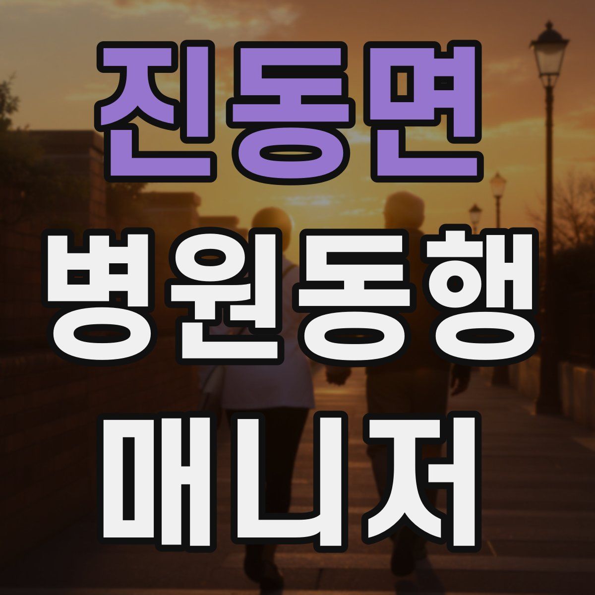 진동면 병원동행매니저 자격증