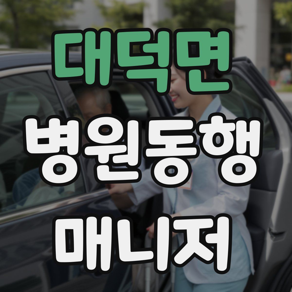 대덕면 병원동행매니저 자격증