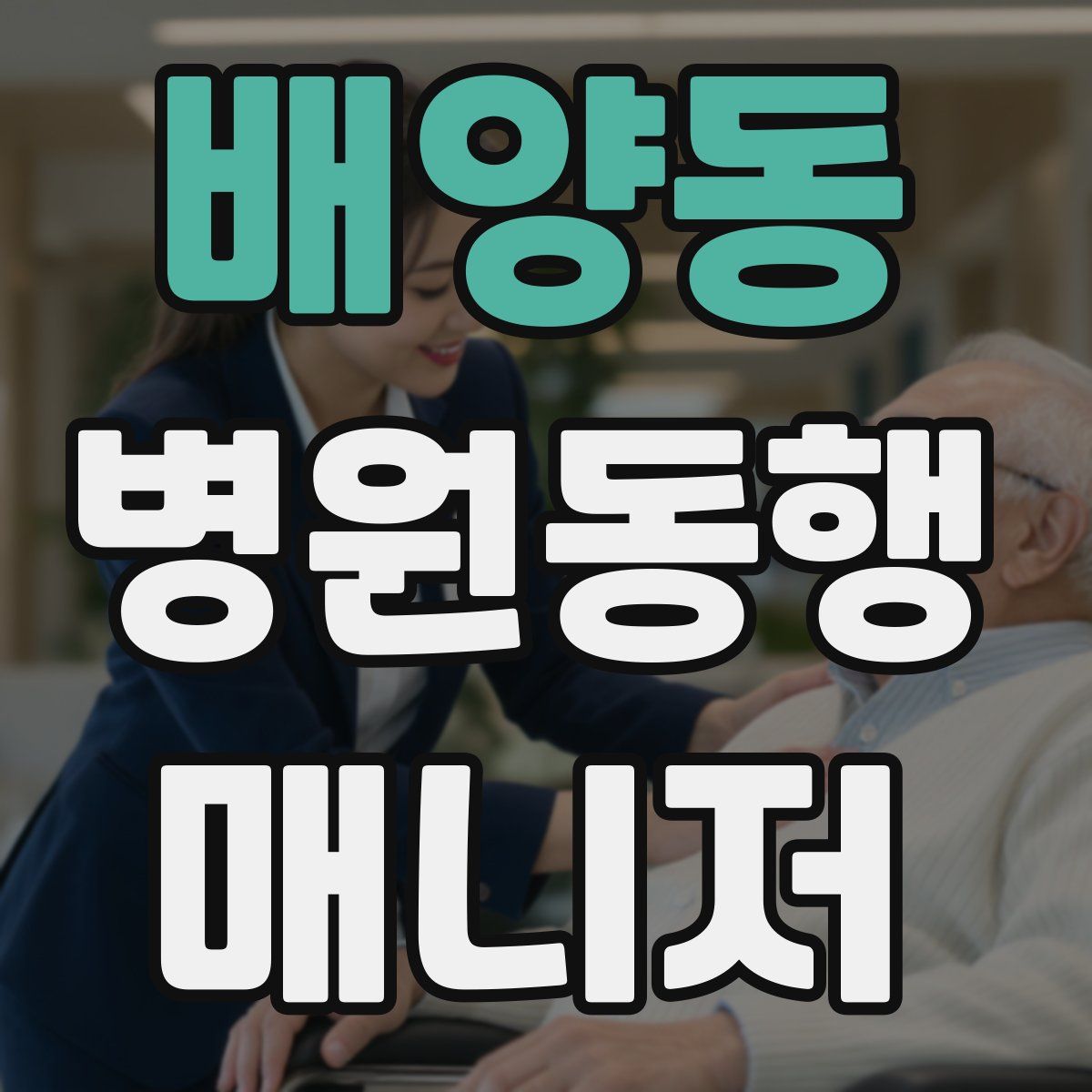배양동 병원동행매니저 자격증