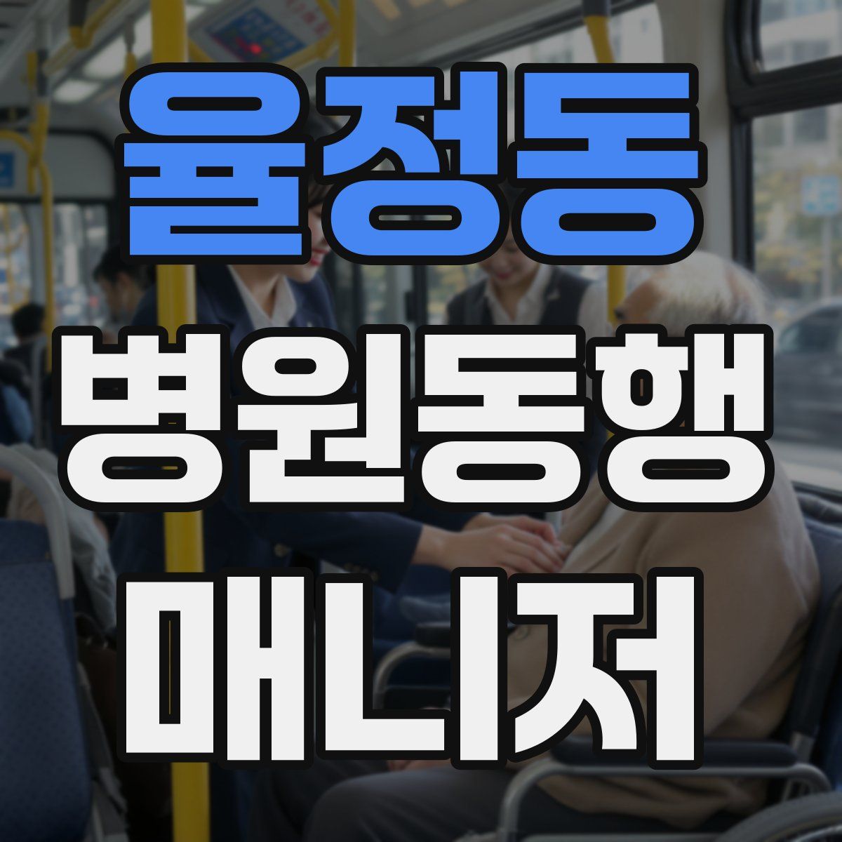 율정동 병원동행매니저 자격증