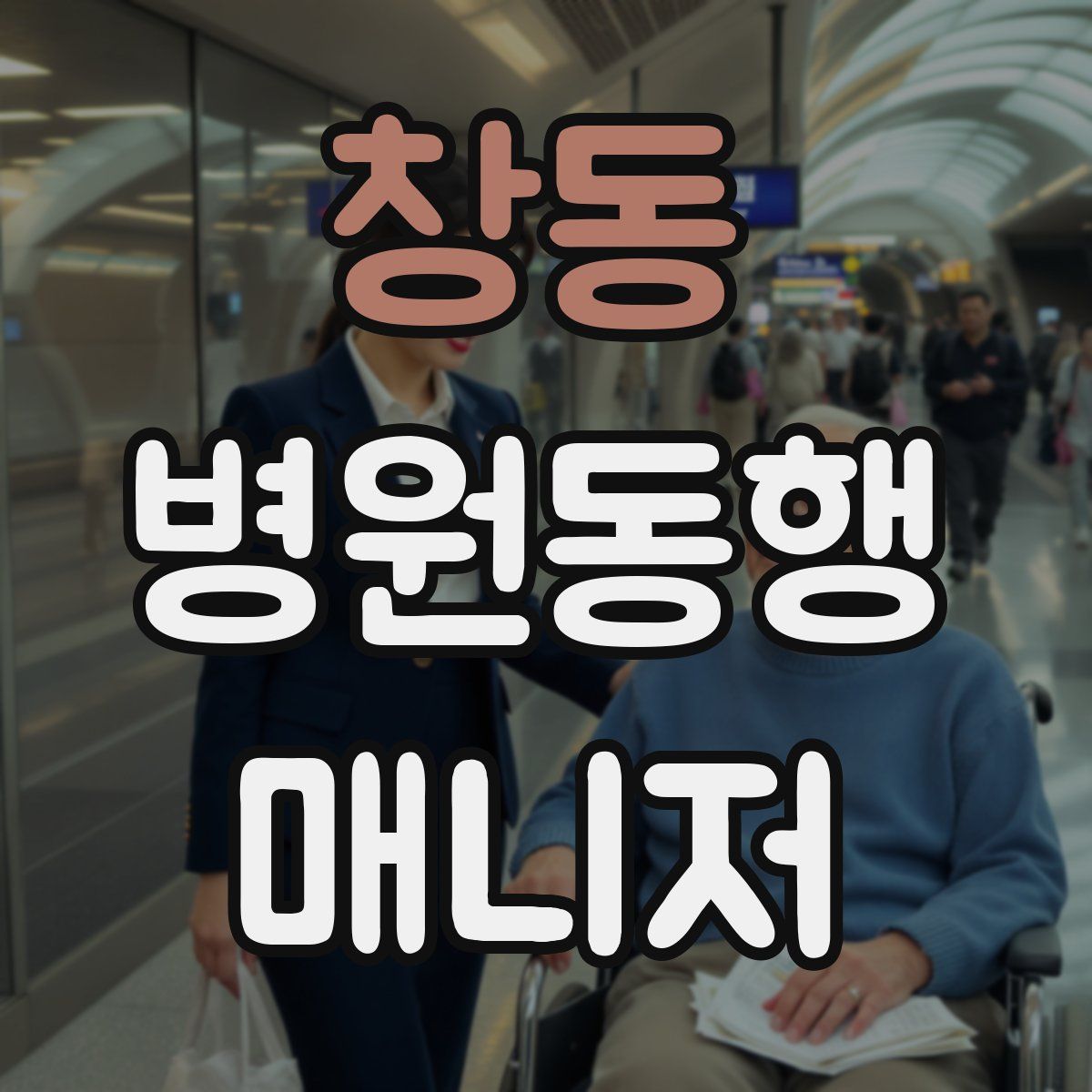 창동 병원동행매니저 자격증