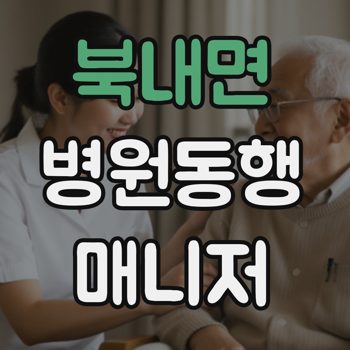 북내면 병원동행매니저 자격증