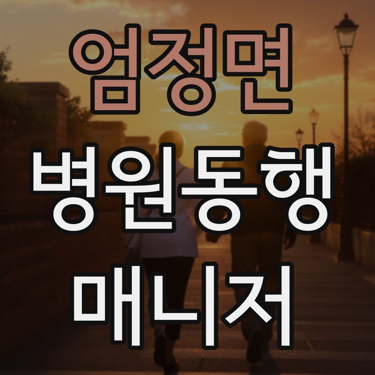 엄정면 병원동행매니저 자격증 장기 동행 고객을 관리하는 방법
