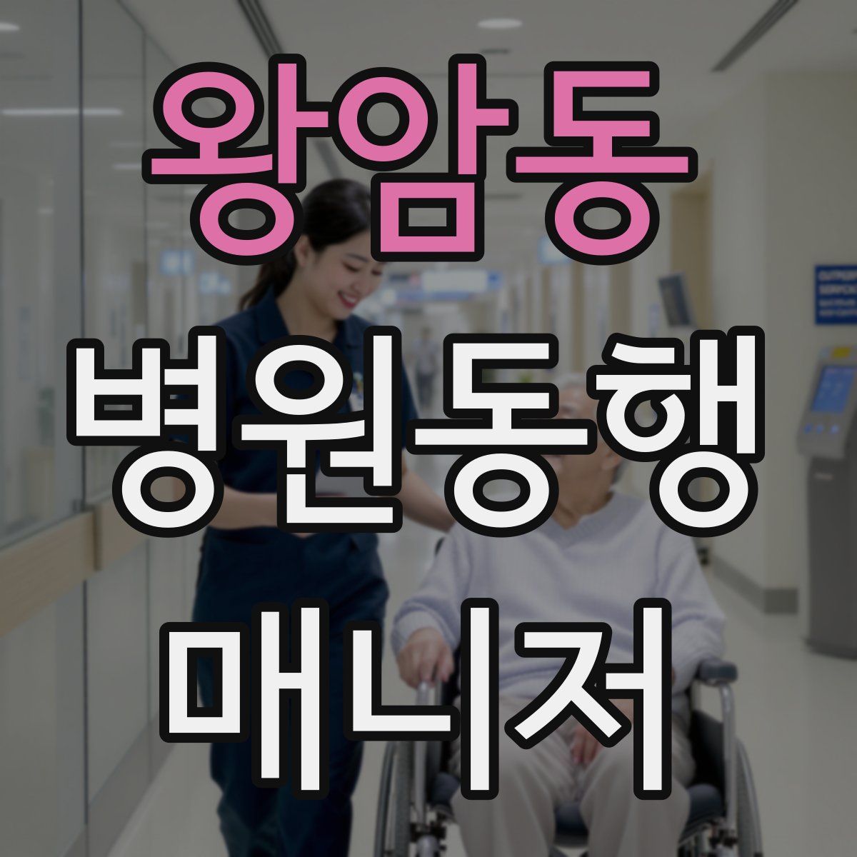 왕암동 병원동행매니저 자격증