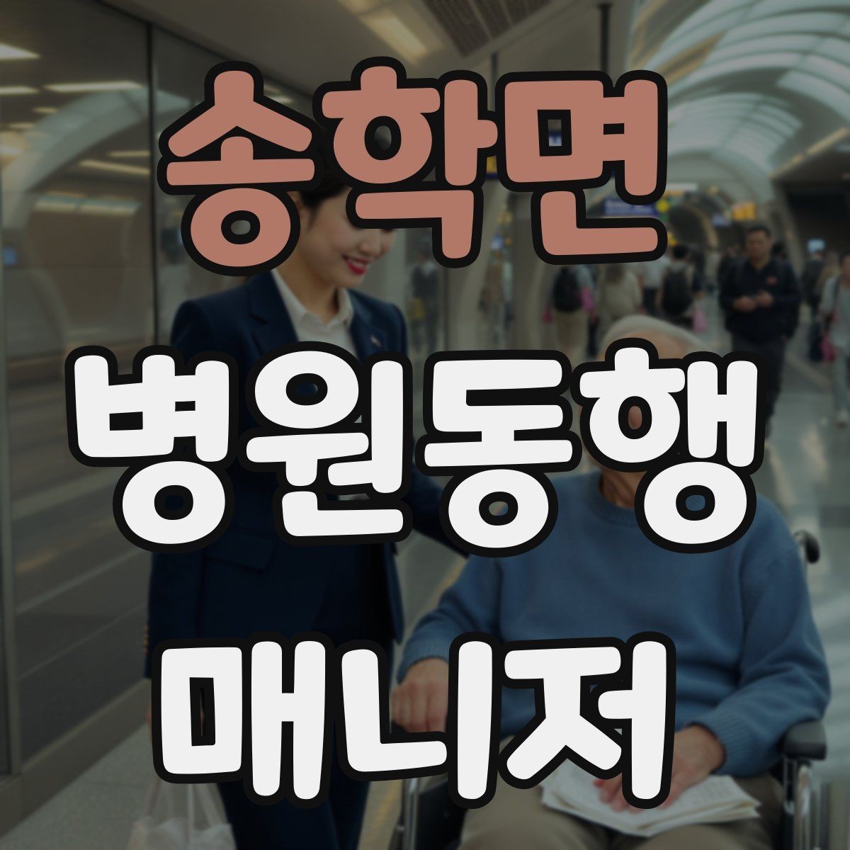 송학면 병원동행매니저 자격증 추가 시간 발생 시 안내 방법