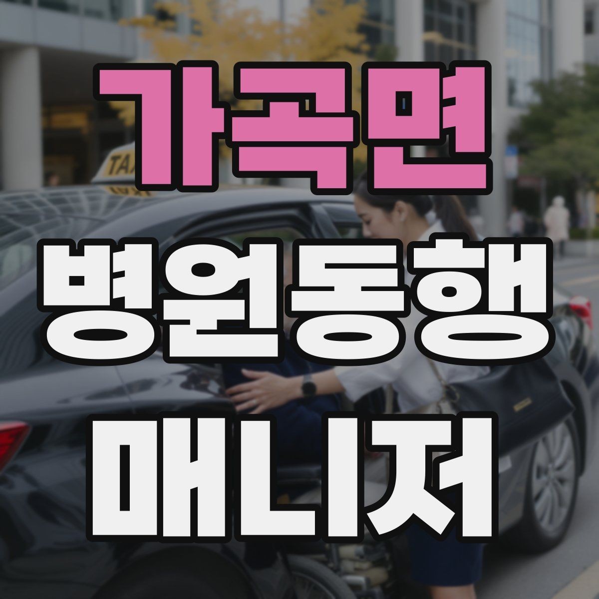 가곡면 병원동행매니저 자격증 폭염·한파에 어르신 동행 시 주의
