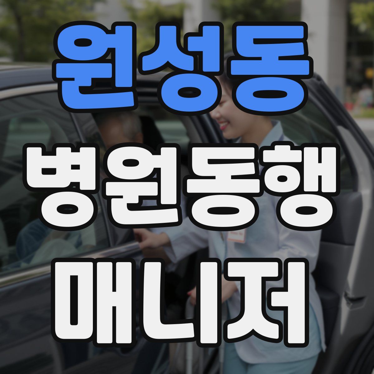 원성동 병원동행매니저 자격증