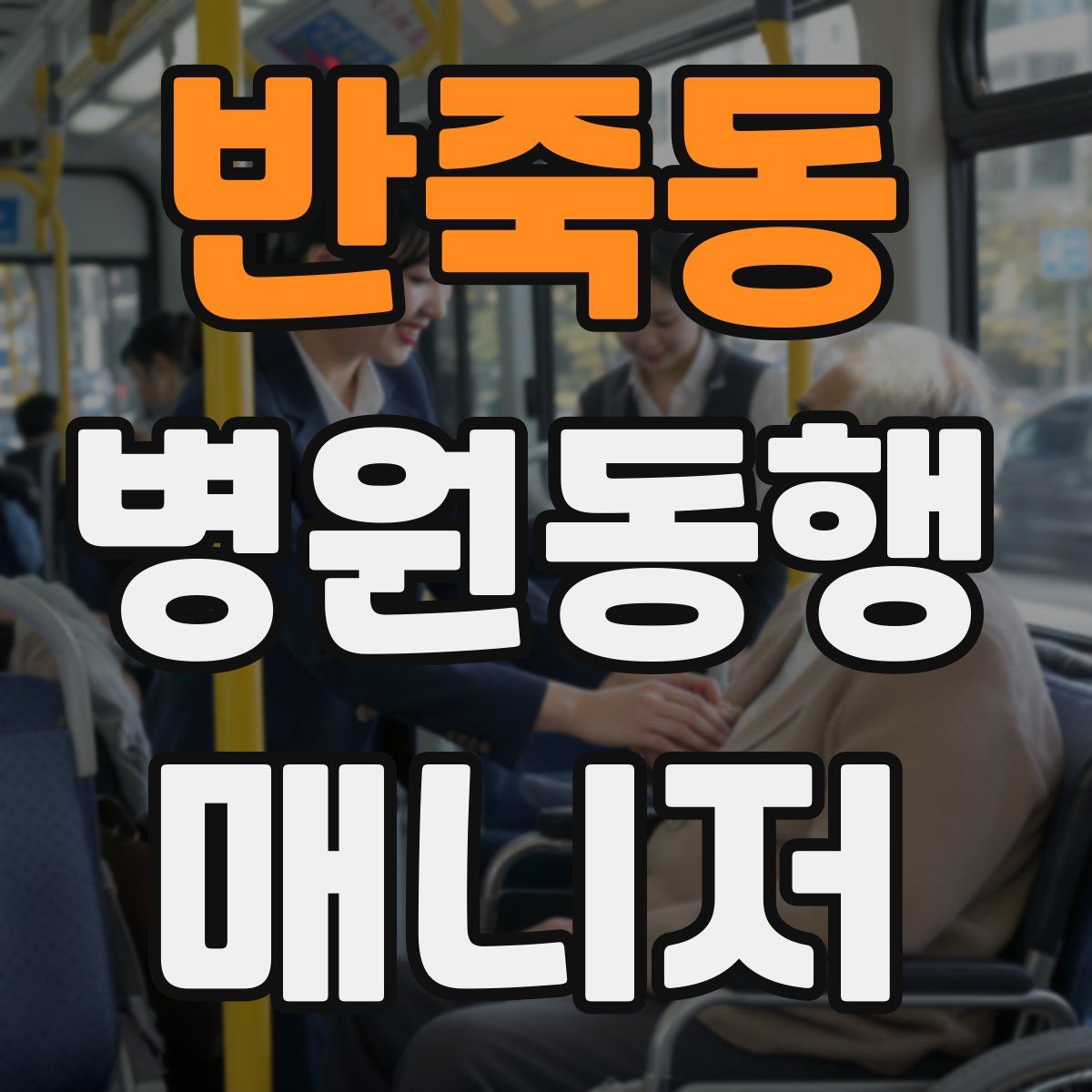 반죽동 병원동행매니저 자격증