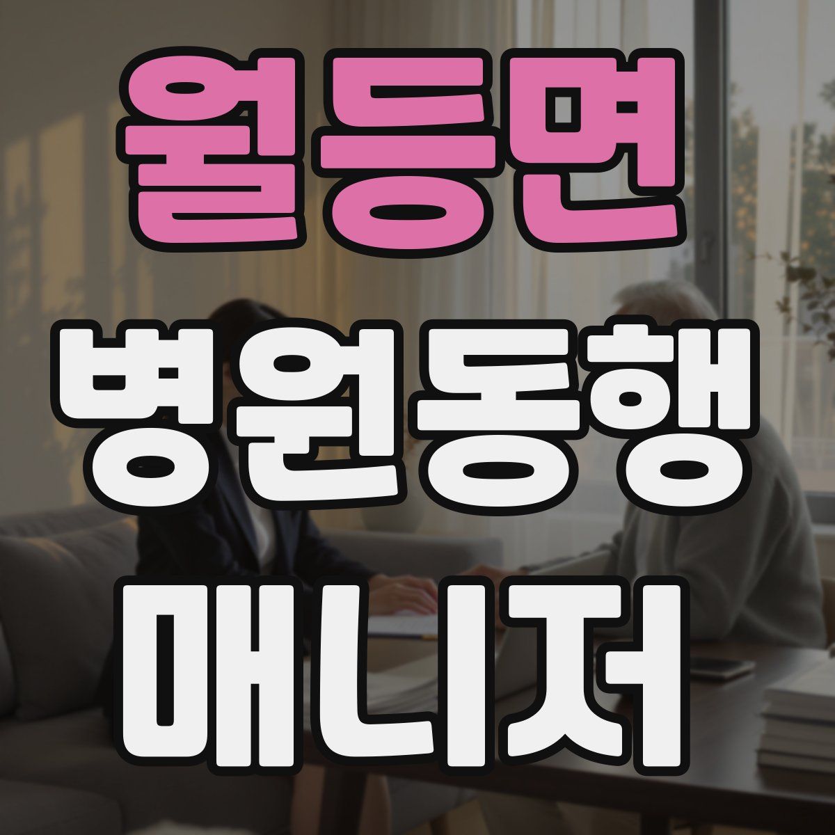 월등면 병원동행매니저 자격증