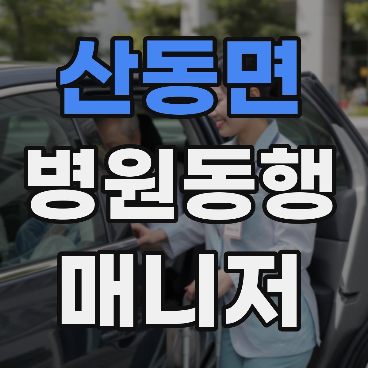 산동면 병원동행매니저 자격증