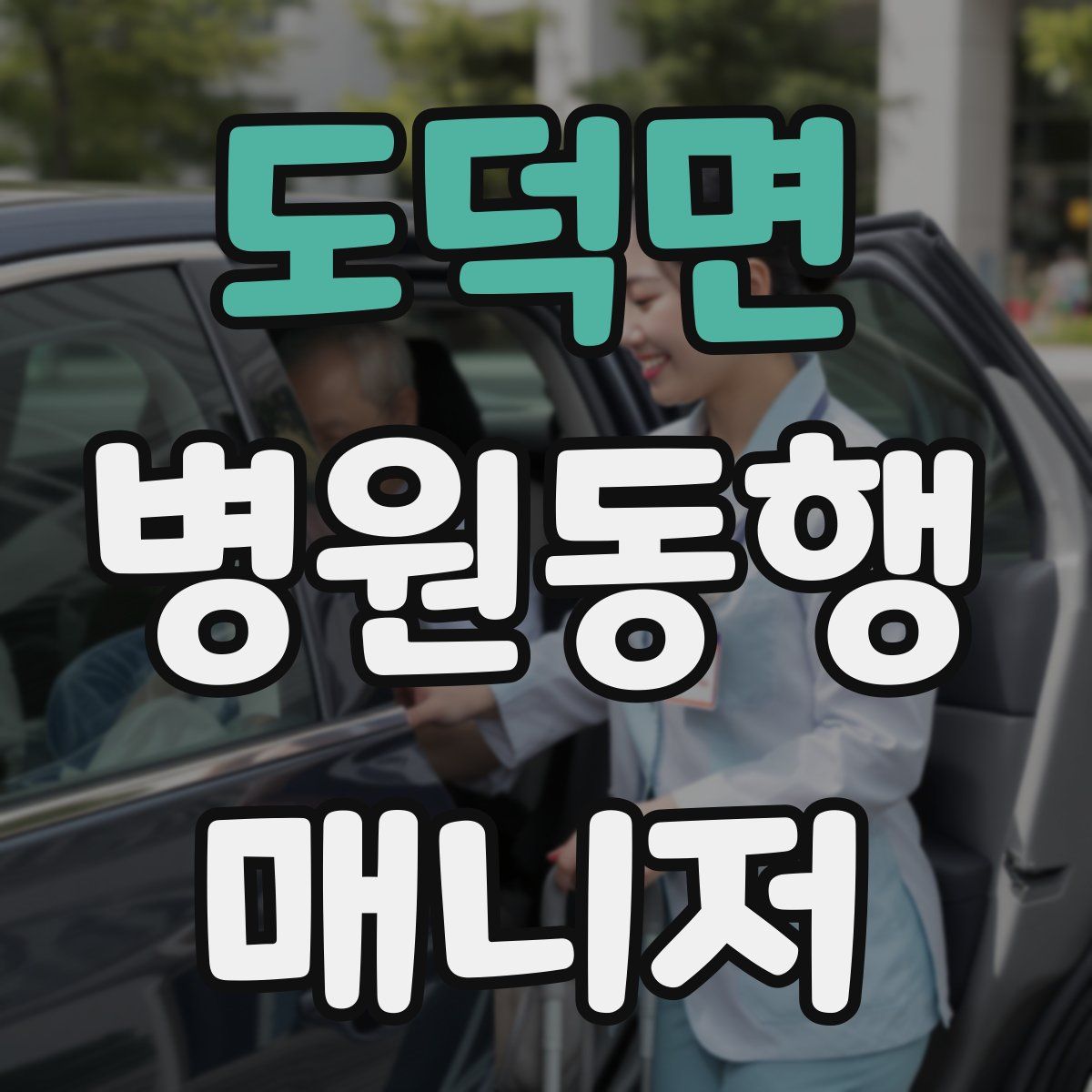 도덕면 병원동행매니저 자격증