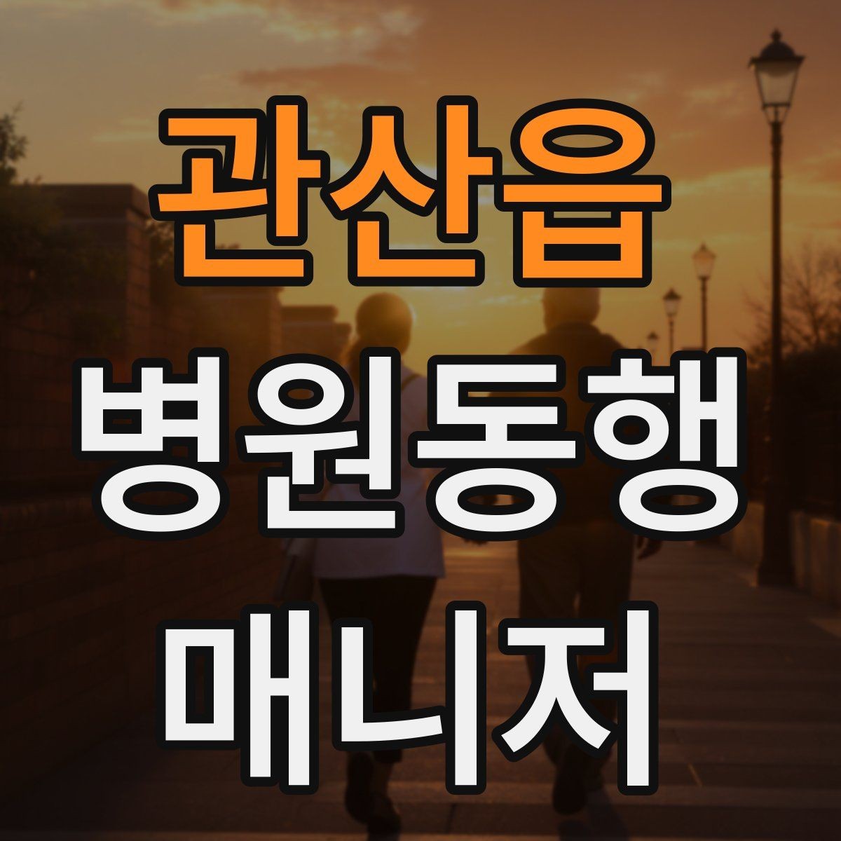 관산읍 병원동행매니저 자격증 동행 후 요약 메시지 구성의 기본