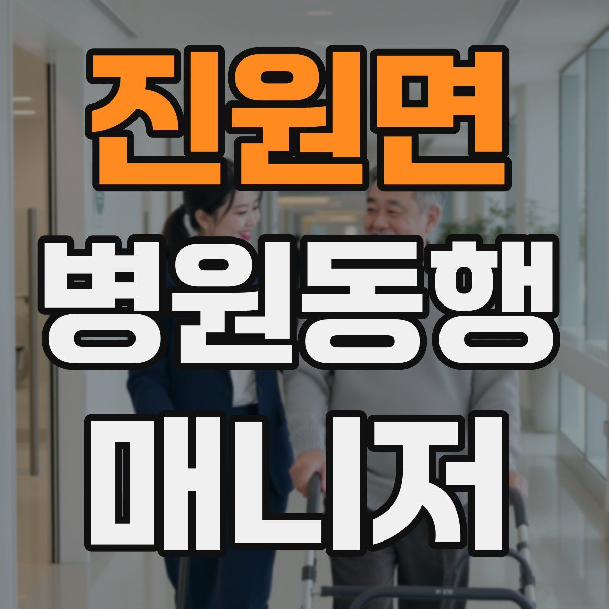 진원면 병원동행매니저 자격증