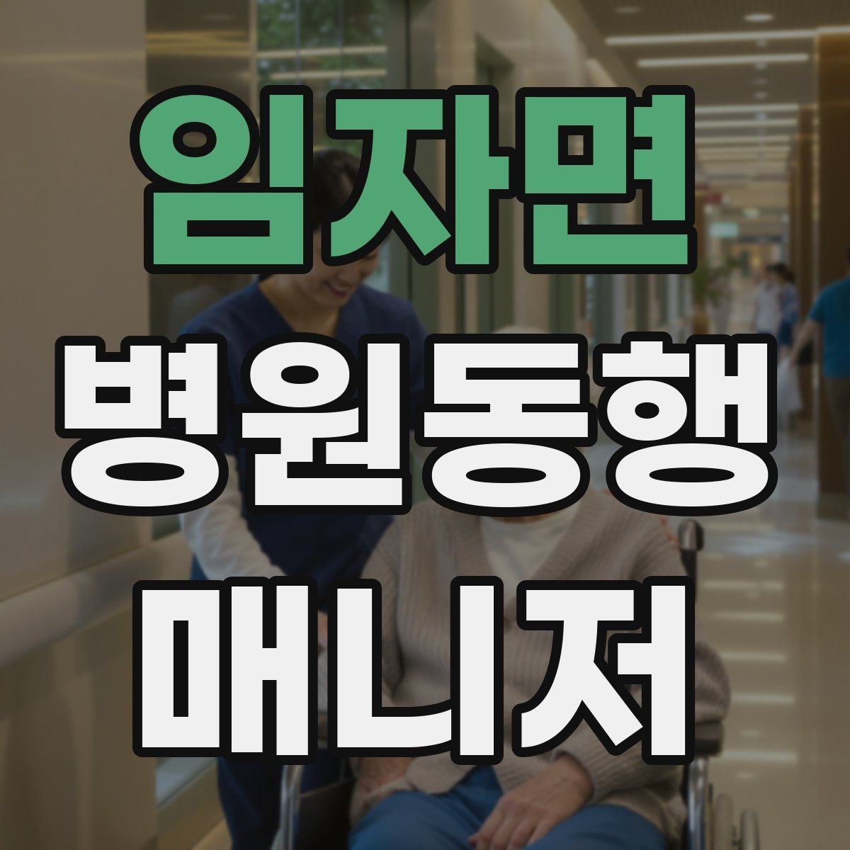 임자면 병원동행매니저 자격증 우천 시 이동 안전을 챙기는 방법