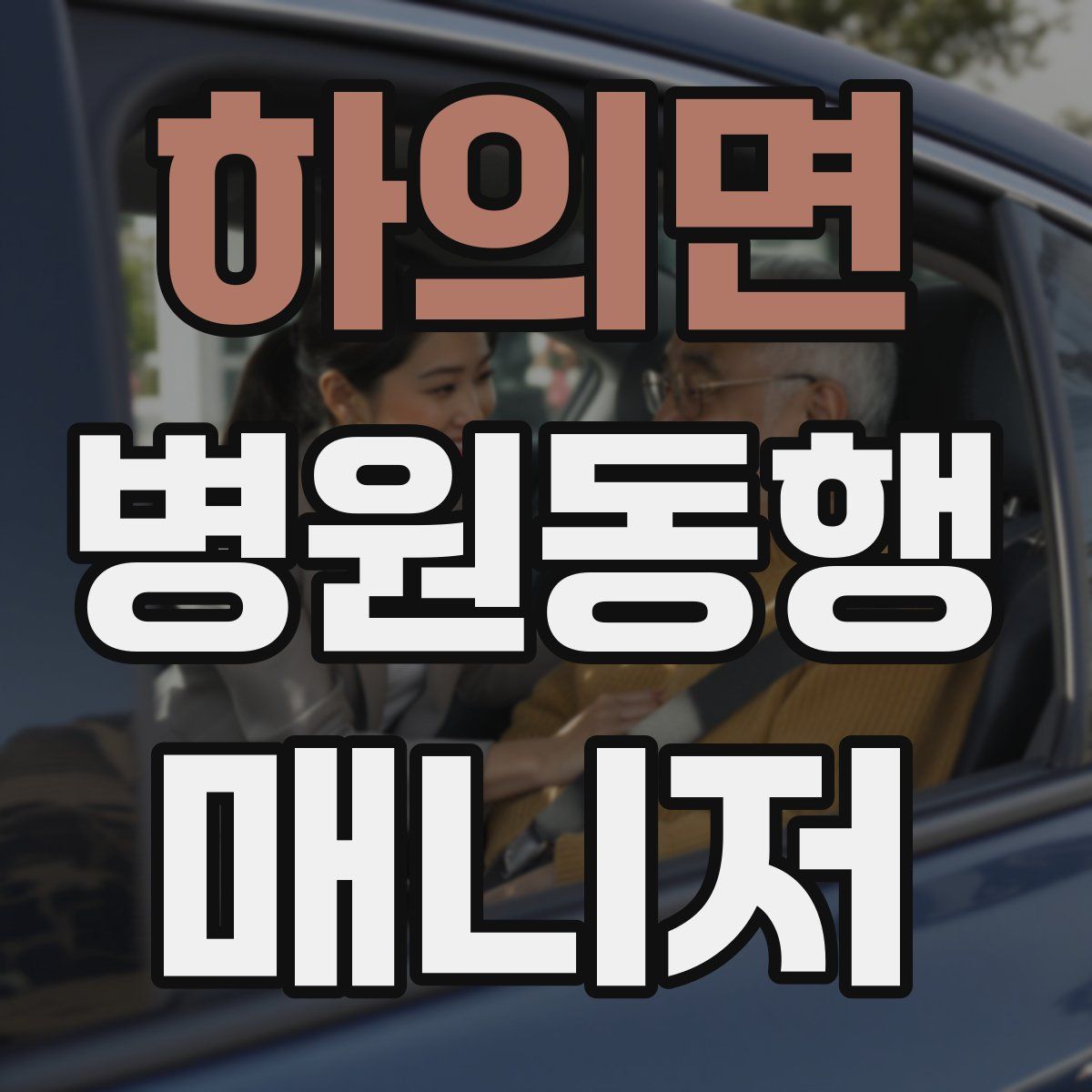 하의면 병원동행매니저 자격증