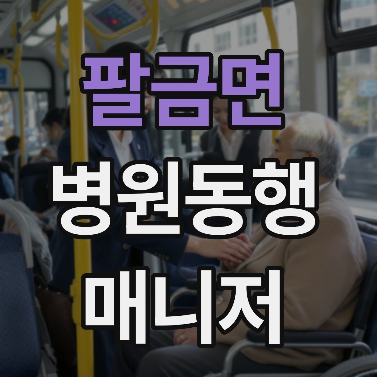 팔금면 병원동행매니저 자격증 병원동행을 전문적으로 시작하는 방법