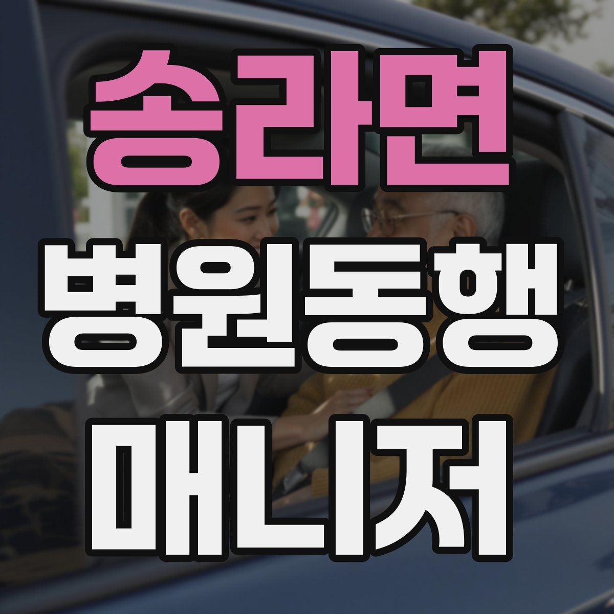 송라면 병원동행매니저 자격증