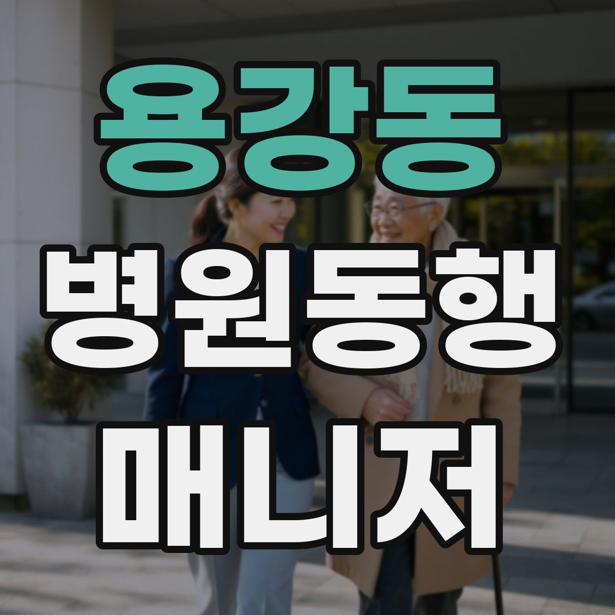 용강동 병원동행매니저 자격증