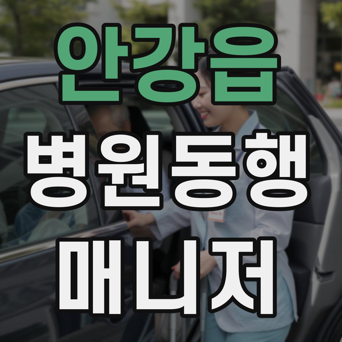 안강읍 병원동행매니저 자격증