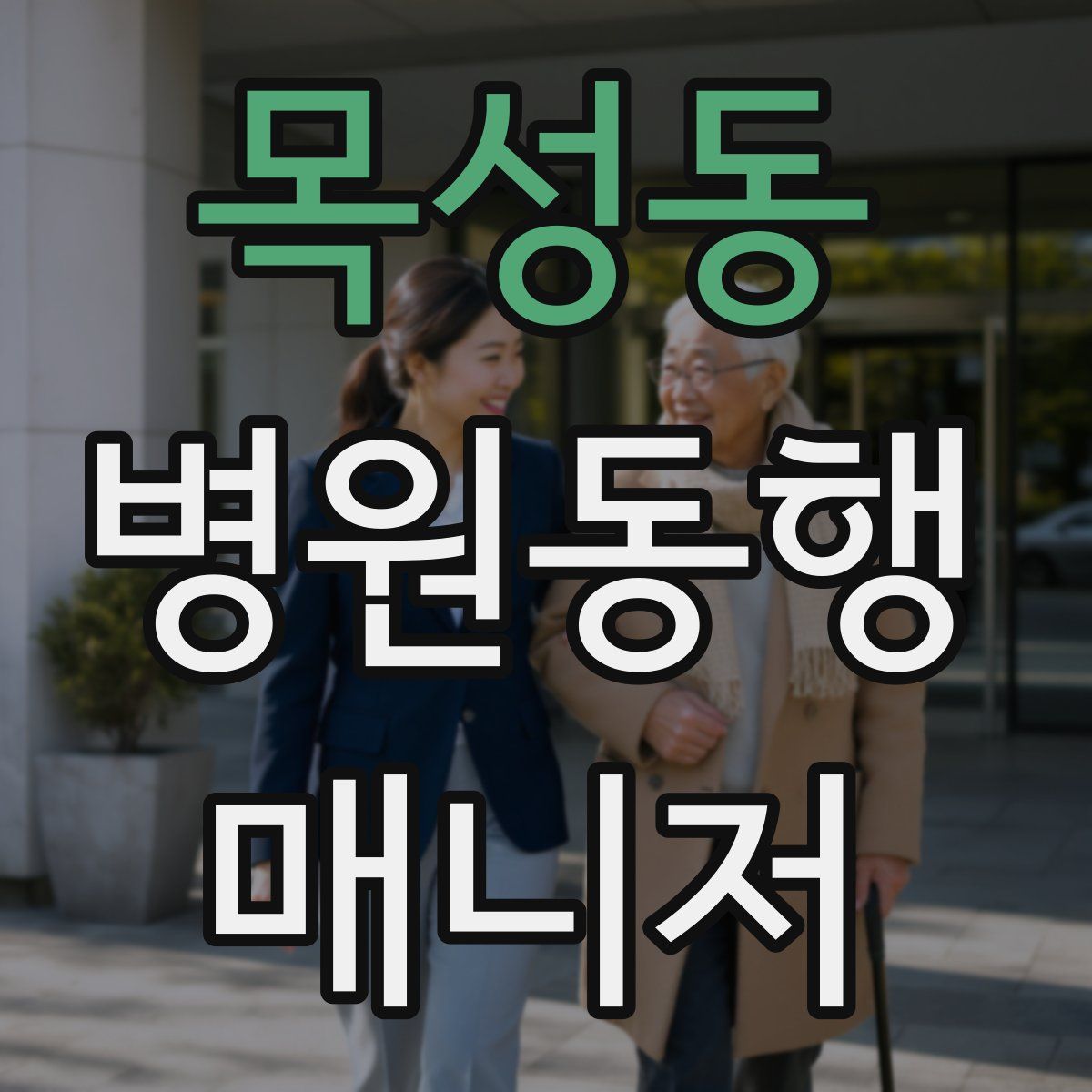 목성동 병원동행매니저 자격증