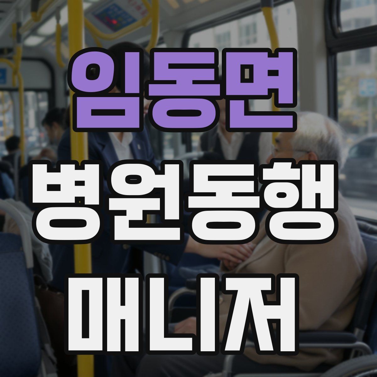 임동면 병원동행매니저 자격증 과정 선택 전에 확인해야 할 안내문