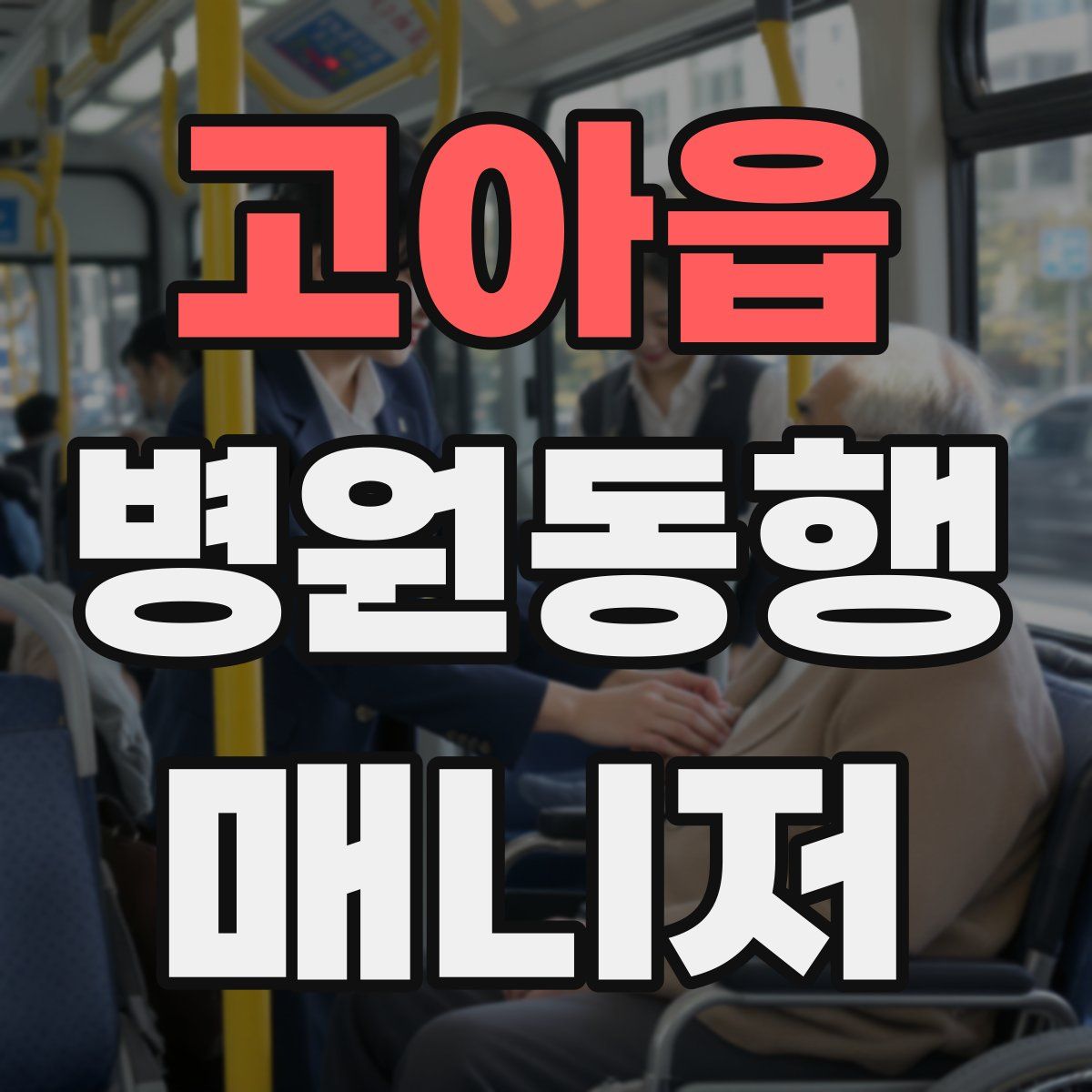 고아읍 병원동행매니저 자격증
