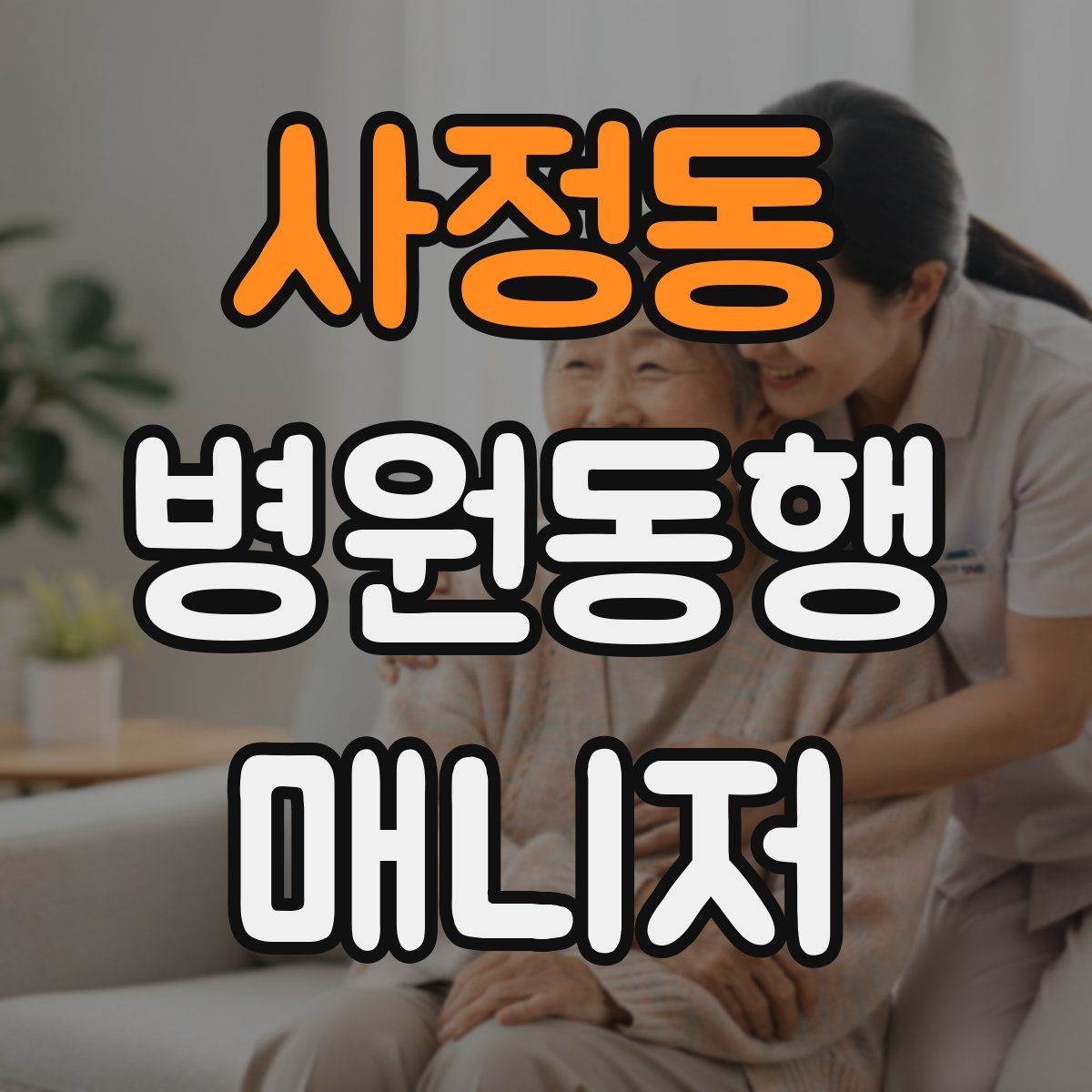 사정동 병원동행매니저 자격증 처음 준비하는 분을 위한 큰 흐름
