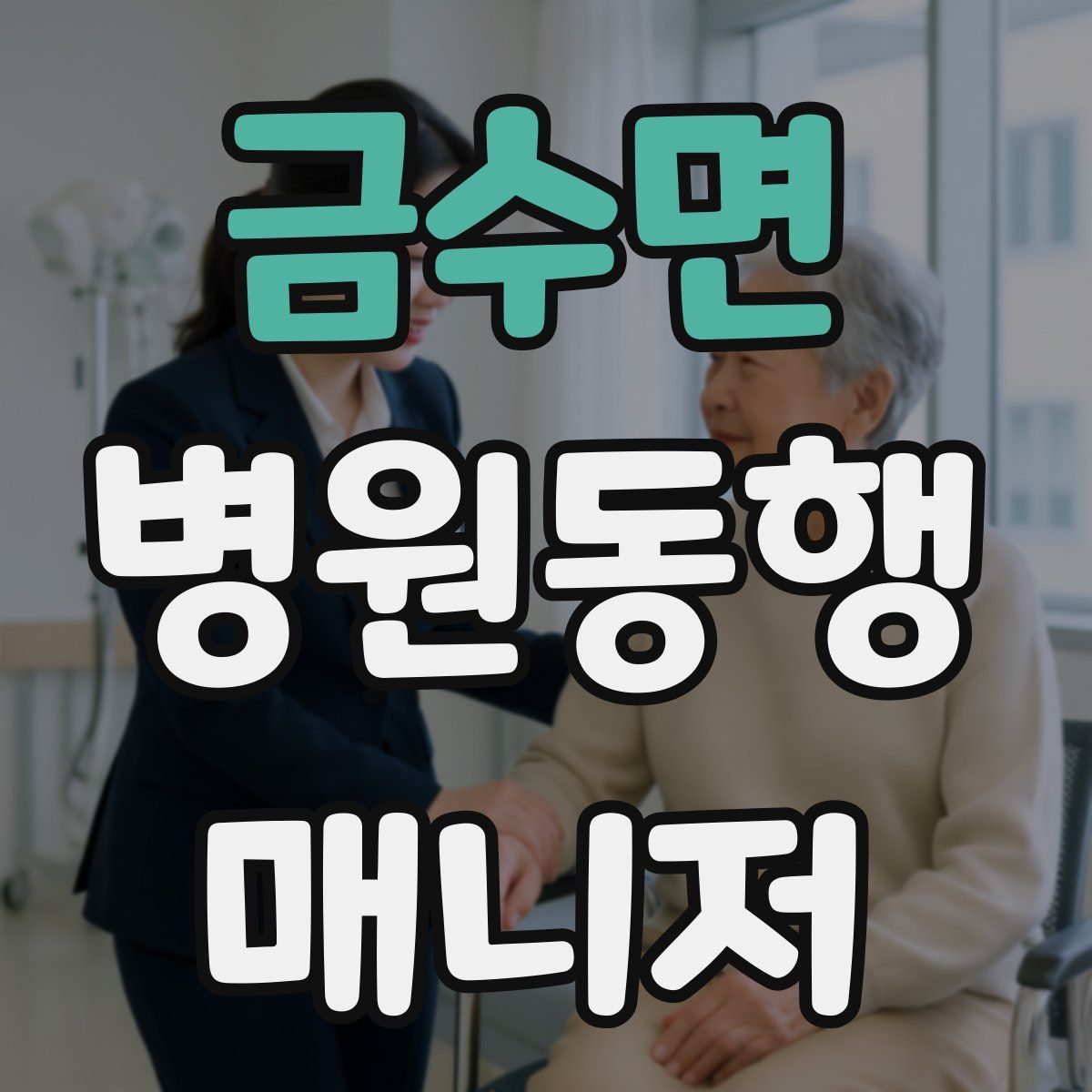금수면 병원동행매니저 자격증