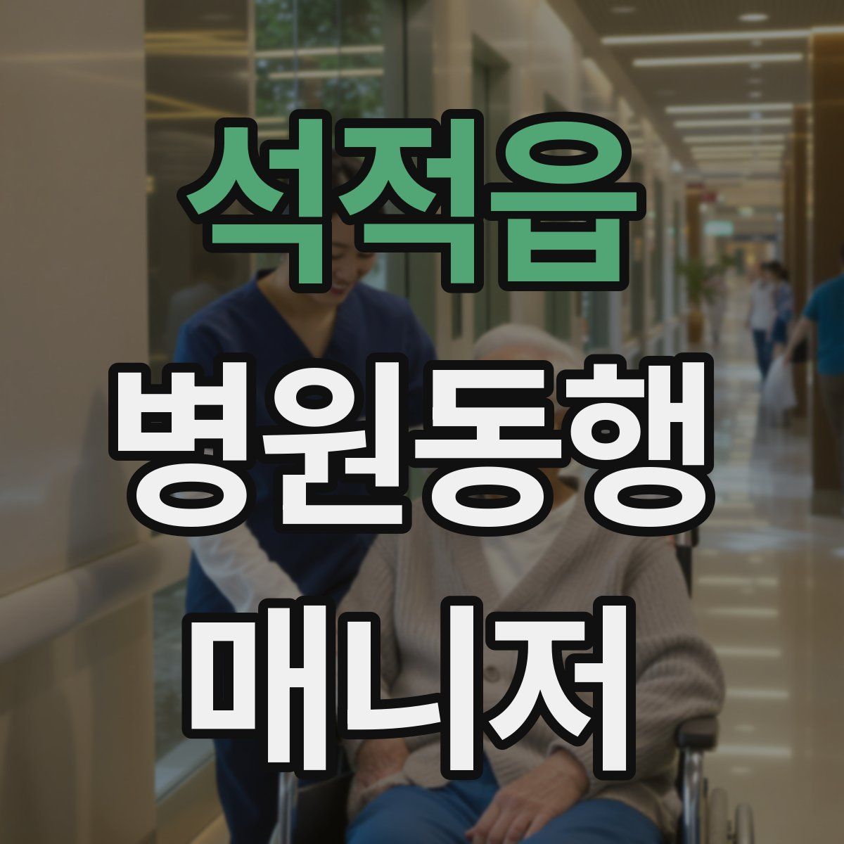 석적읍 병원동행매니저 자격증