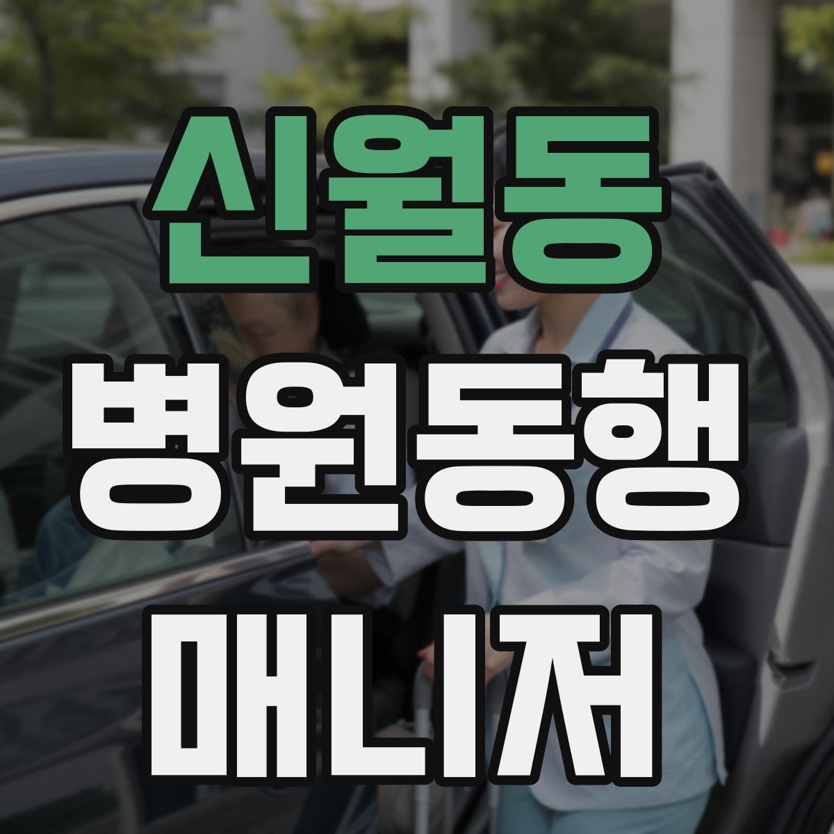 신월동 병원동행매니저 자격증