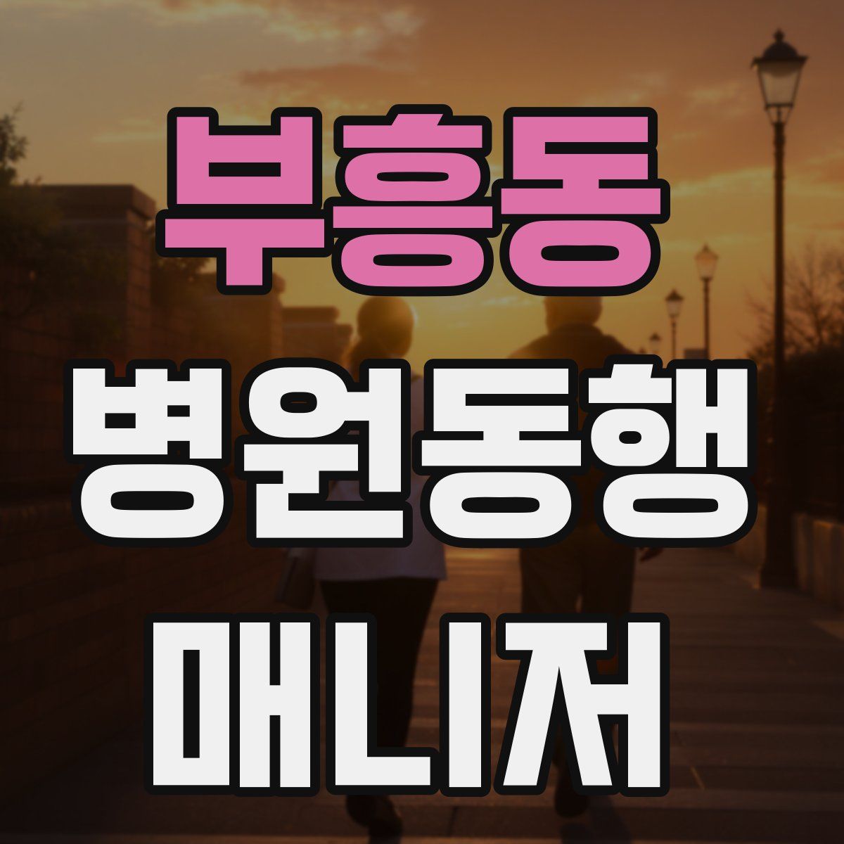 부흥동 병원동행매니저 자격증